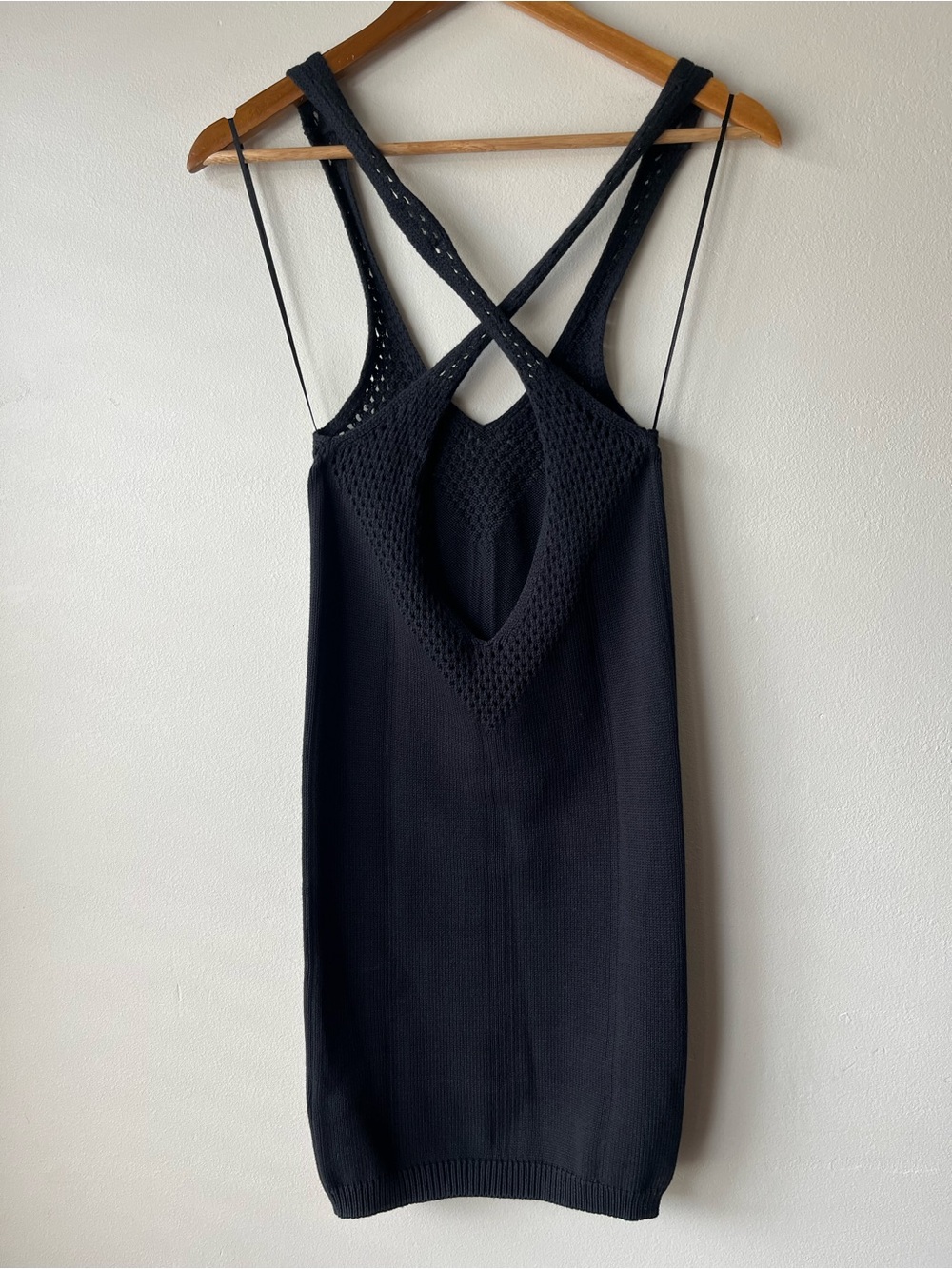 Free People Intimately Knockout Swit Slip Mini Dress Black Women's - Picture 5 of 13